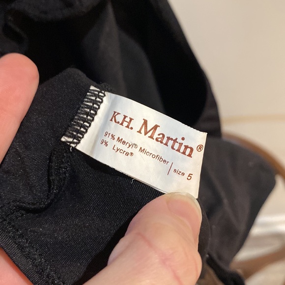 K.H. Martin black dance leotard - Picture 3 of 6